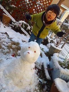 s-kazuと雪だるま.jpg